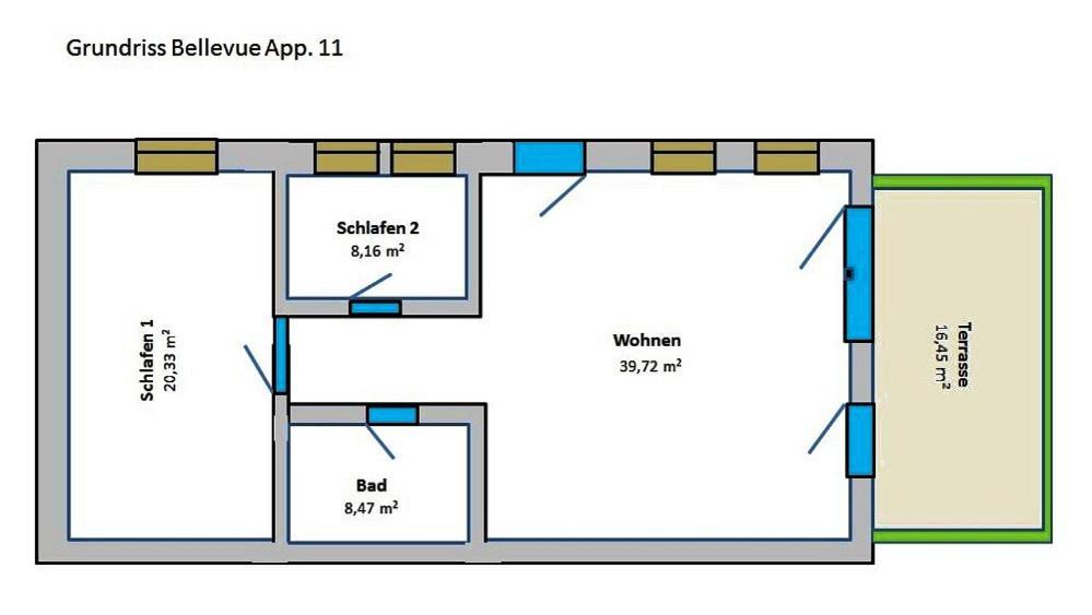 Bellevue-App-11 Lägenhet Heringsdorf  Exteriör bild